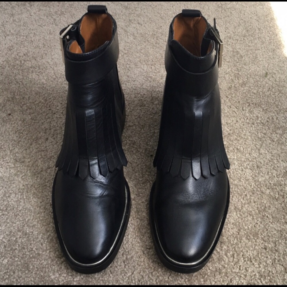Zara black booties